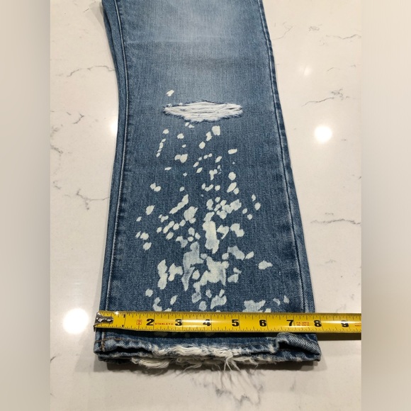 NWT Madewell The Dadjean Denim Jeans Bleached Edition size 27 - Picture 16 of 16